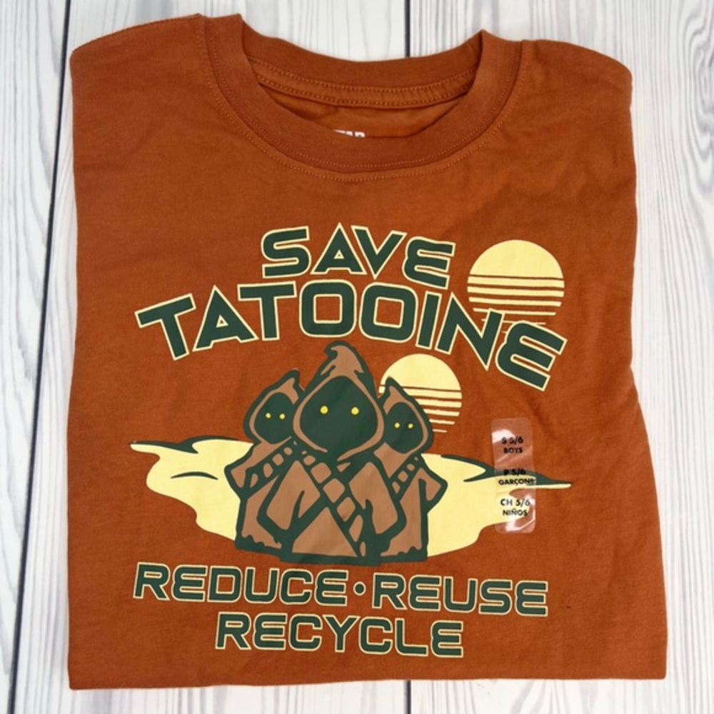 Star Wars T-Shirt Save Tatooine Reduce/Reuse by Disney